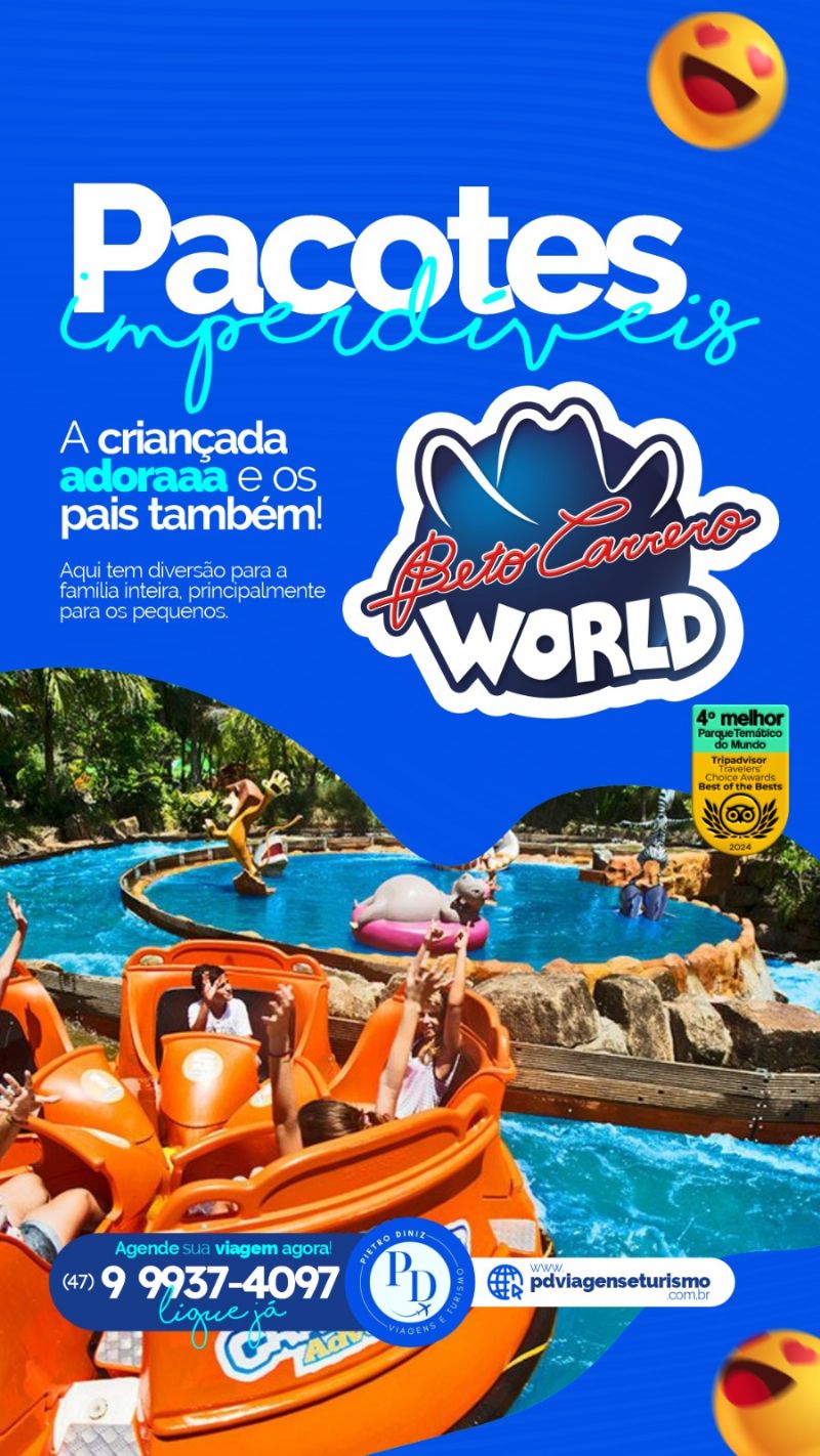 Pacotes Beto Carrero World